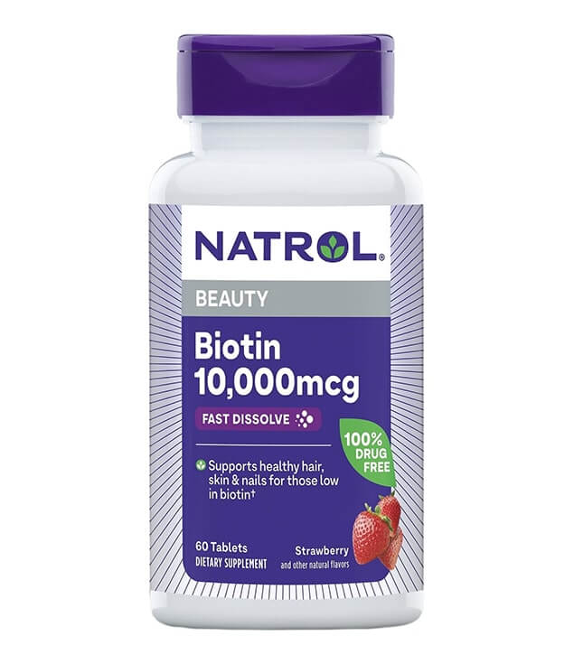 NATROL | BIOTIN BEAUTY FAST DISSOLVE 10000MCG